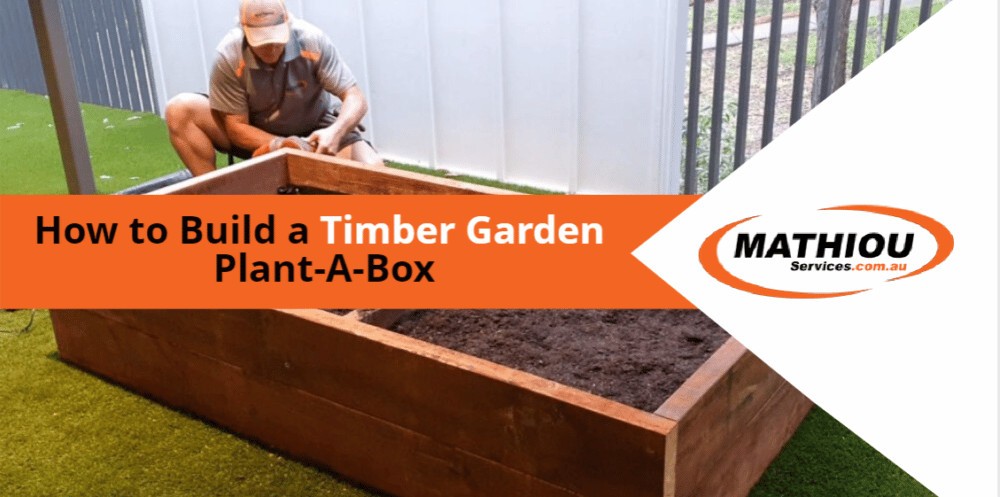 building a garden planter box