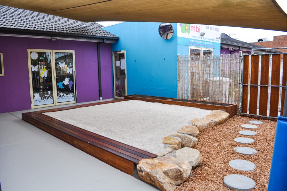 4 Bimbi-Day Care - sandpit-after