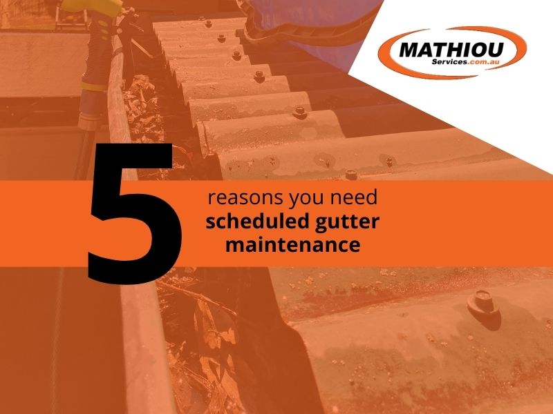 5 reasons why you need to scheduled gutter maintenance