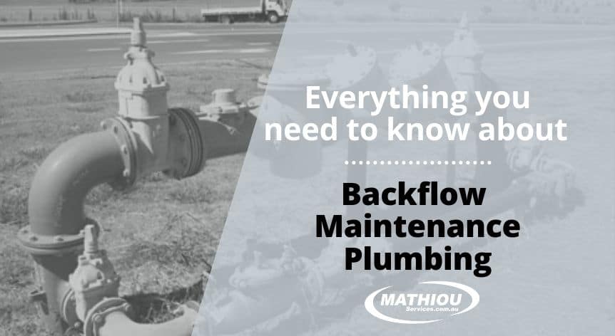 Backflow Maintenance Plumbing