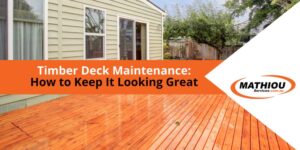 Learn tips on timber deck maintenance here