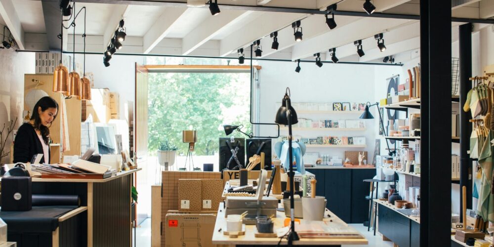 brand design for commercial shop